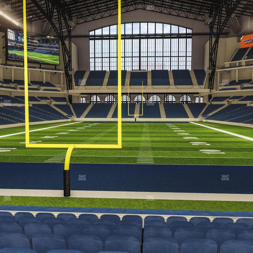 Lucas Oil Stadium - Section 126 Seat View