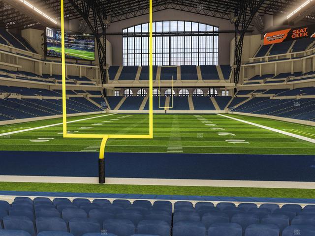 Lucas Oil Stadium - Section 126 Seat View