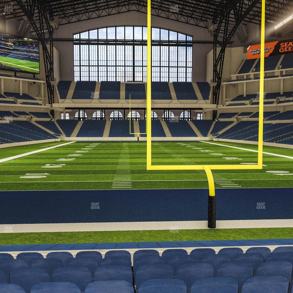 Lucas Oil Stadium - Section 127 Seat View