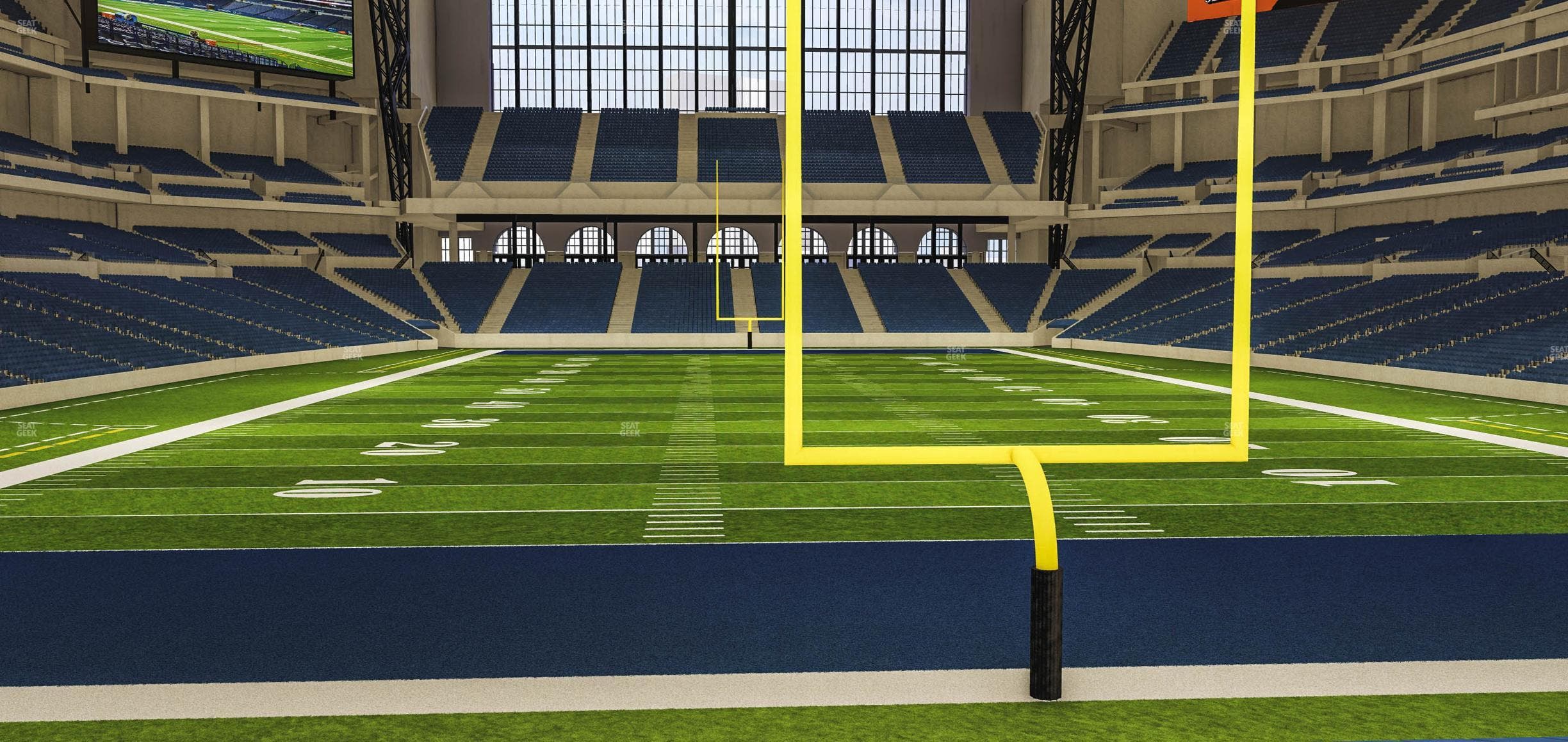Lucas Oil Stadium - Section 127 Seat View