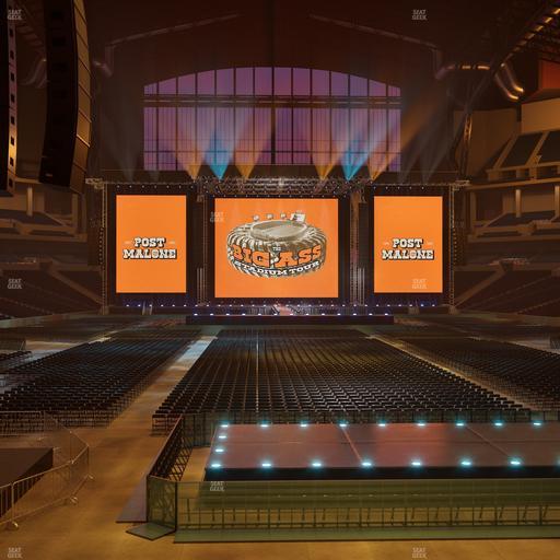 Lucas Oil Stadium - Section 127 Seat View