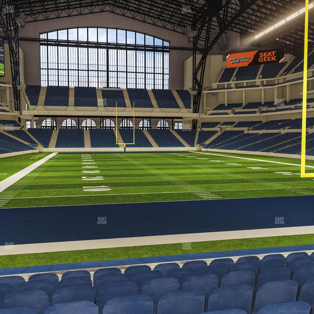 Lucas Oil Stadium - Section 128 Seat View