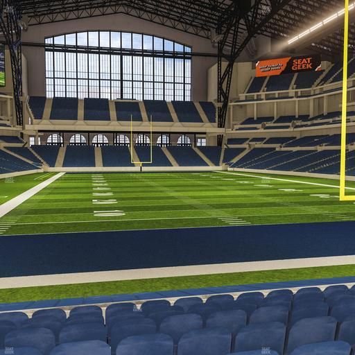 Lucas Oil Stadium - Section 128 Seat View