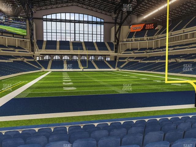Lucas Oil Stadium - Section 128 Seat View
