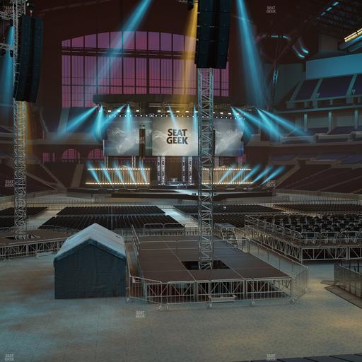 Lucas Oil Stadium - Section 128 Seat View