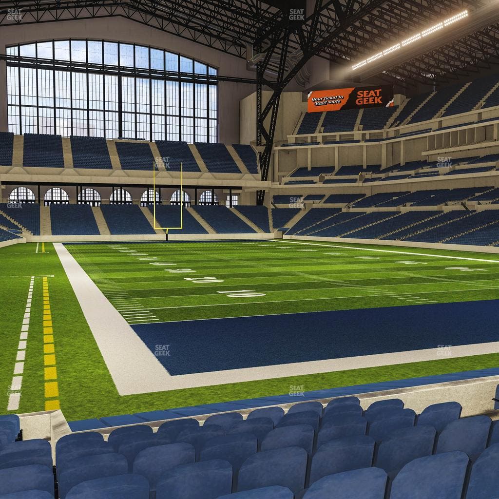 Lucas Oil Stadium - Section 129 Seat View