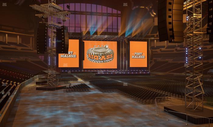 Lucas Oil Stadium - Section 129 Seat View