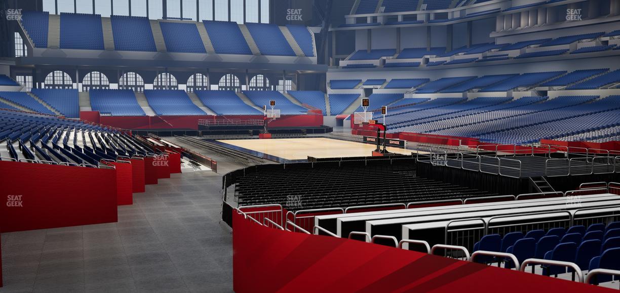 Lucas Oil Stadium - Section 129 Seat View