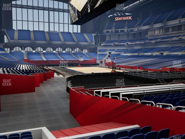 Lucas Oil Stadium - Section 129 Seat View