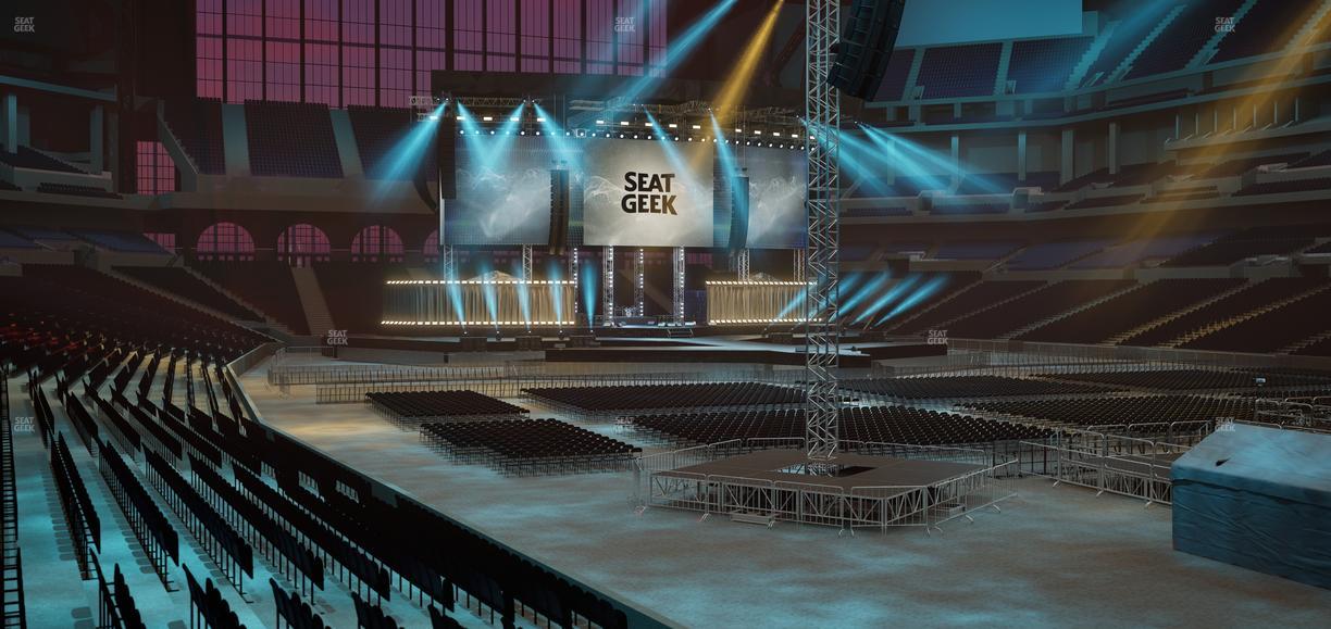 Lucas Oil Stadium - Section 132 Seat View