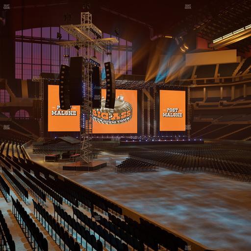Lucas Oil Stadium - Section 132 Seat View