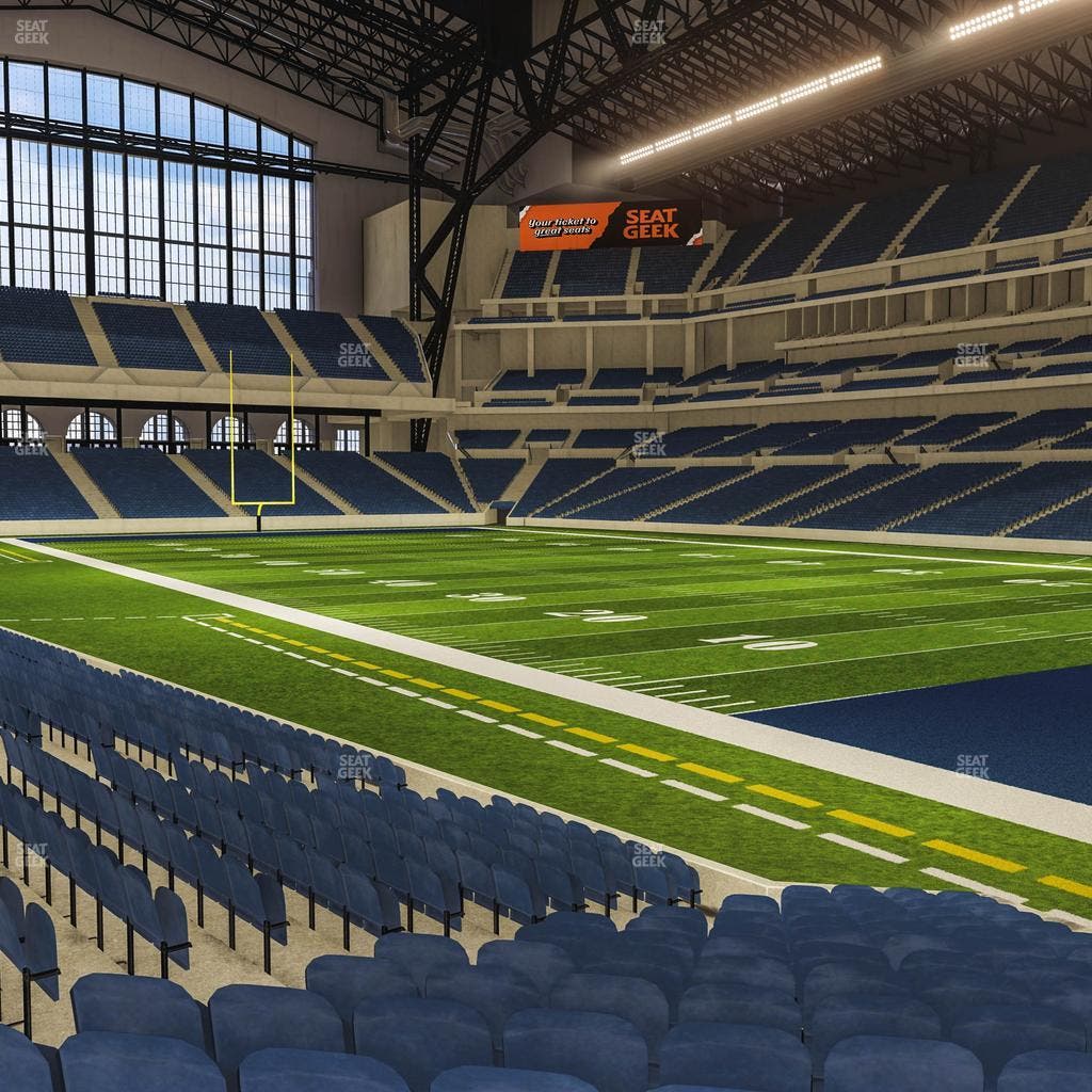 Lucas Oil Stadium - Section 132 Seat View