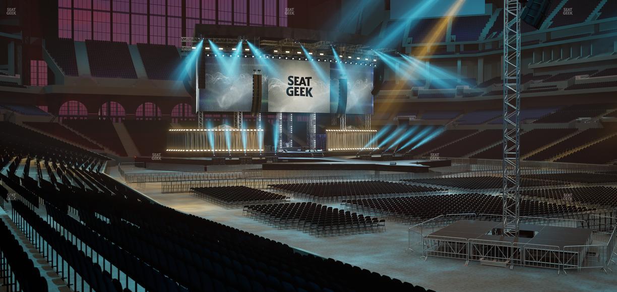 Lucas Oil Stadium - Section 135 Seat View