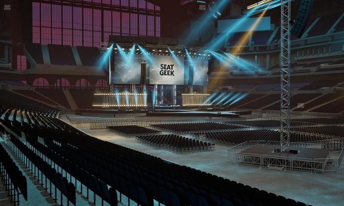 Lucas Oil Stadium - Section 135 Seat View