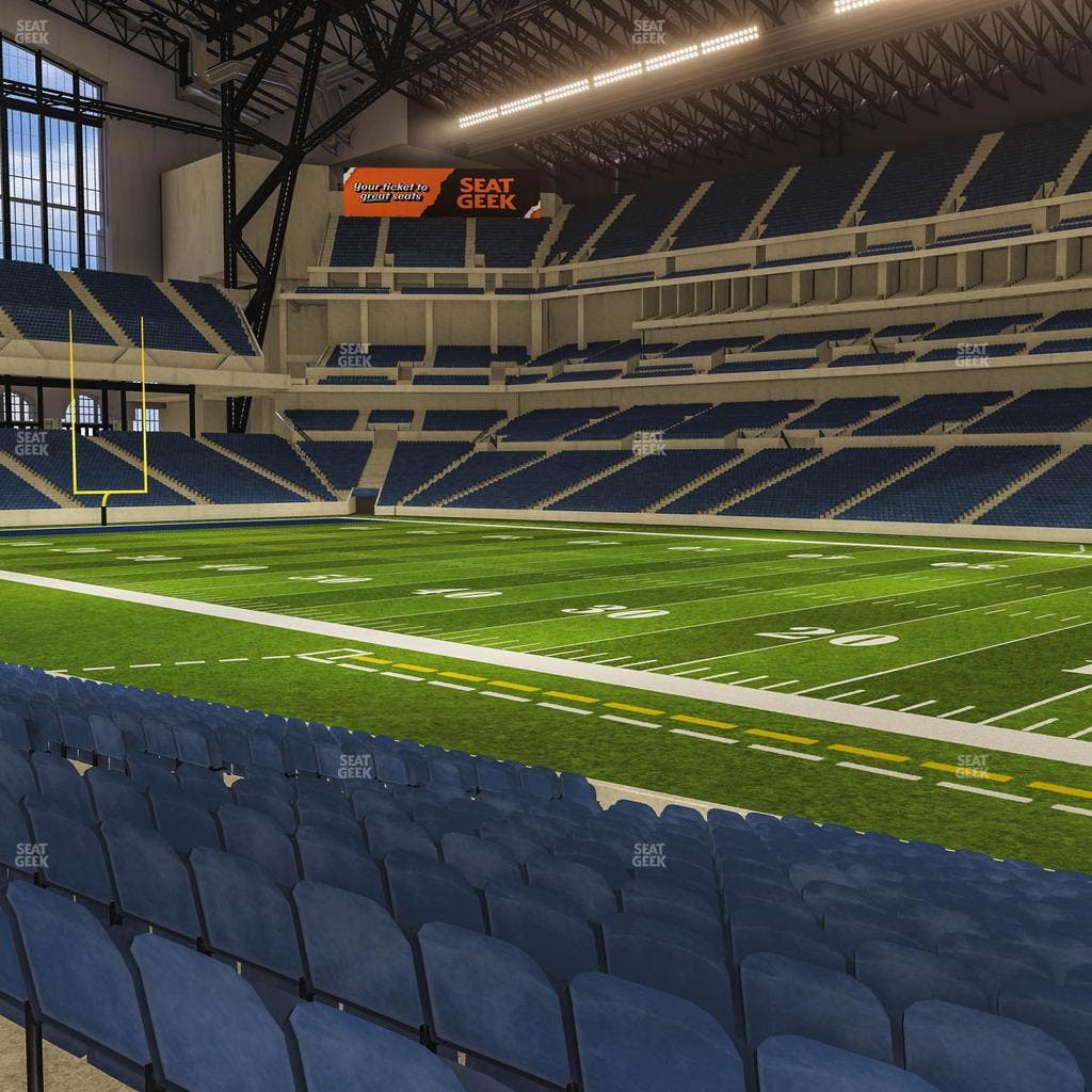 Lucas Oil Stadium - Section 136 Seat View