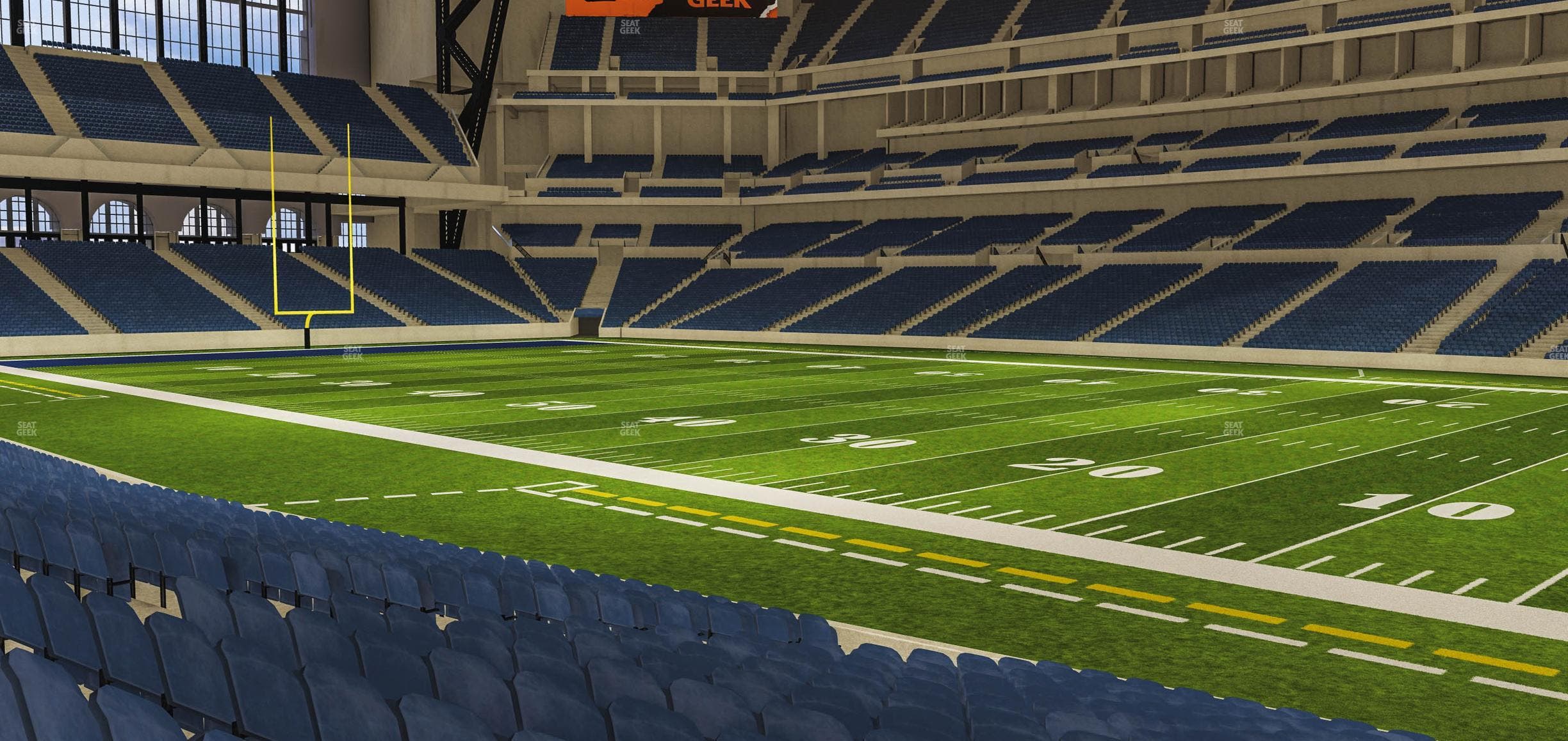 Lucas Oil Stadium - Section 136 Seat View