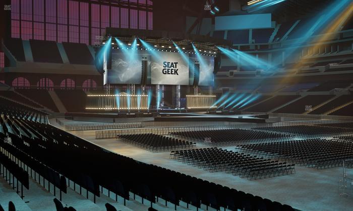 Lucas Oil Stadium - Section 136 Seat View