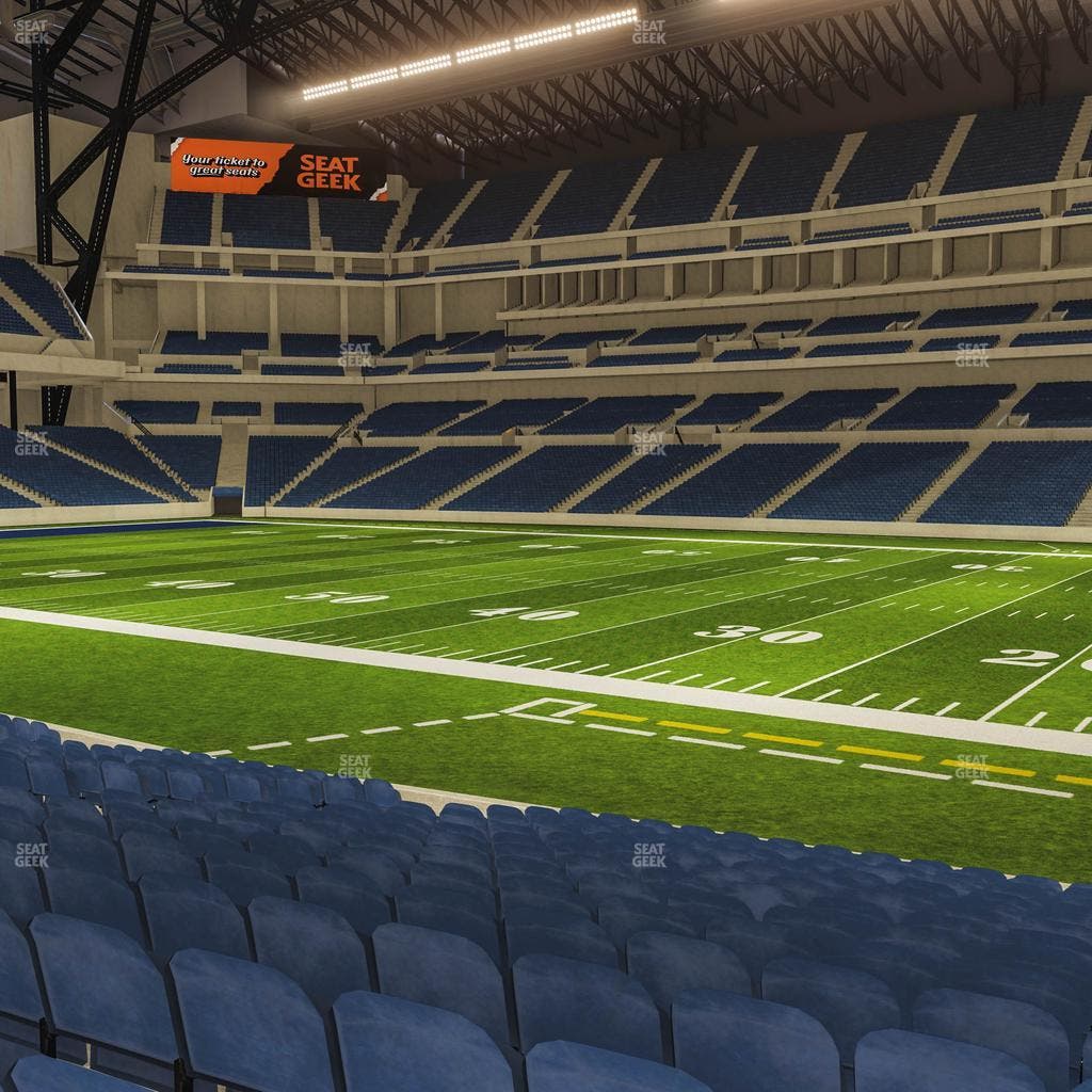 Lucas Oil Stadium - Section 137 Seat View
