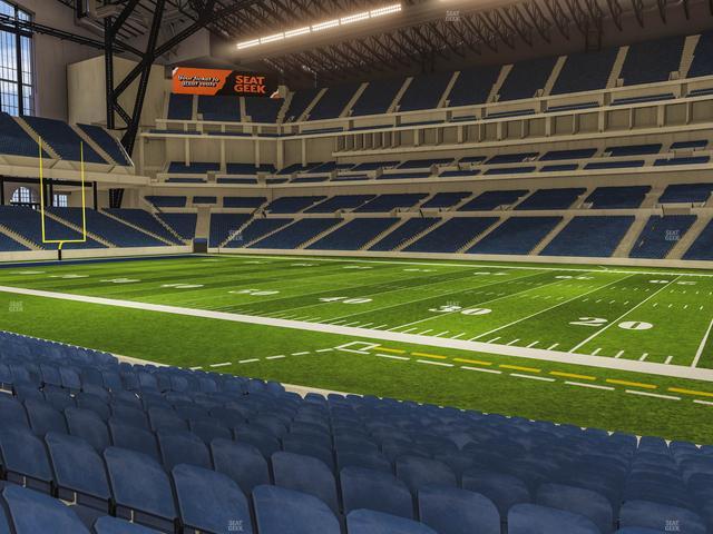 Lucas Oil Stadium - Section 137 Seat View