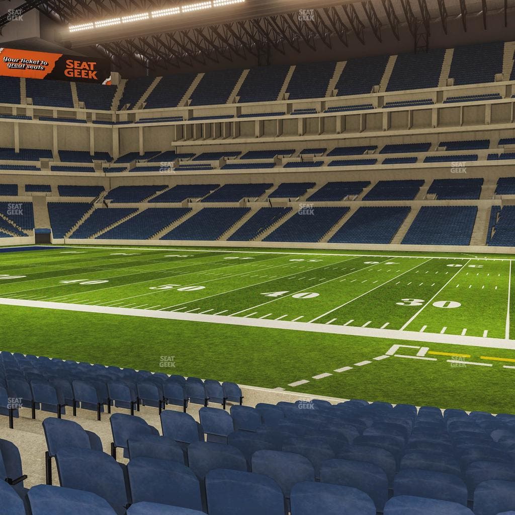 Lucas Oil Stadium - Section 138 Seat View