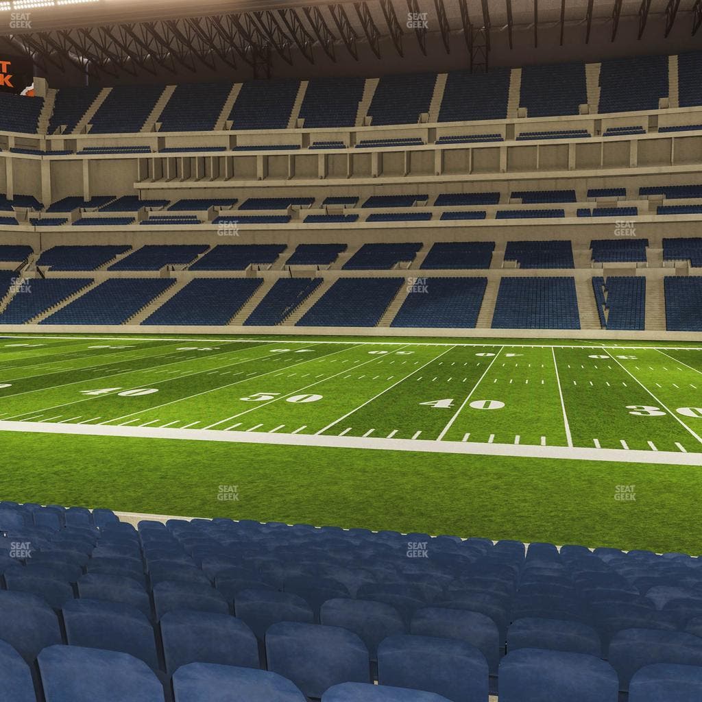 Lucas Oil Stadium - Section 139 Seat View