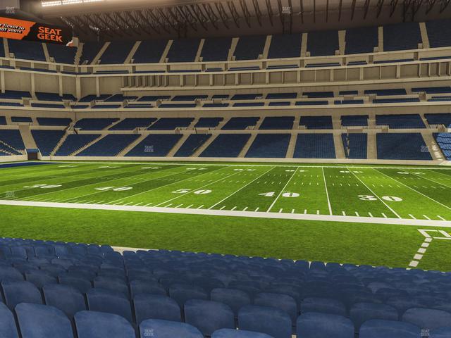 Lucas Oil Stadium - Section 139 Seat View