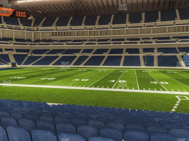 Lucas Oil Stadium - Section 139 Seat View