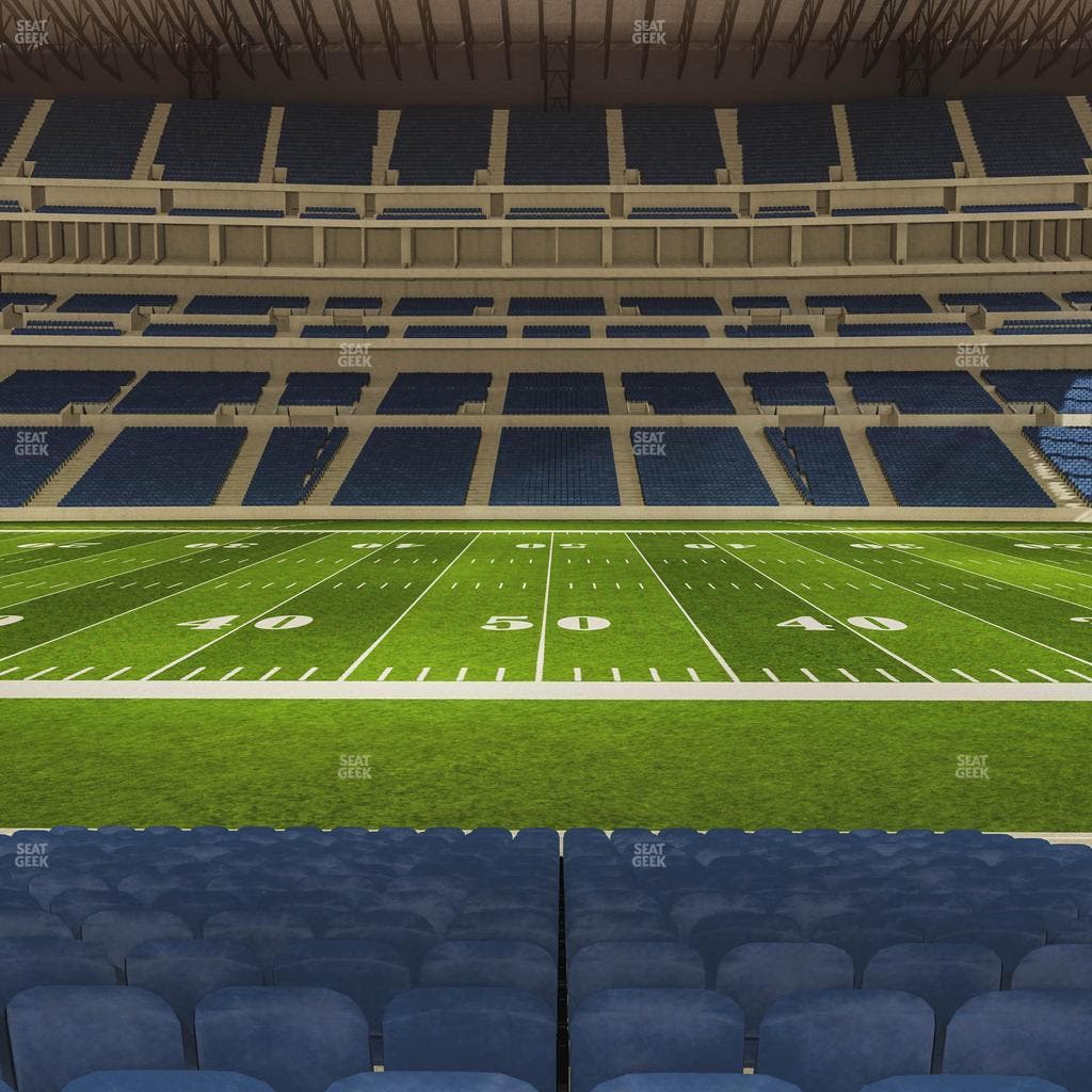 Lucas Oil Stadium - Section 140 Seat View