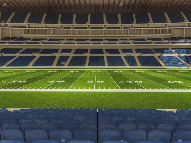 Lucas Oil Stadium - Section 140 Seat View