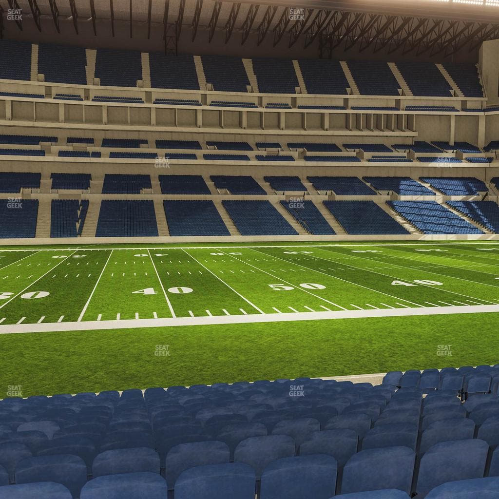 Lucas Oil Stadium - Section 141 Seat View