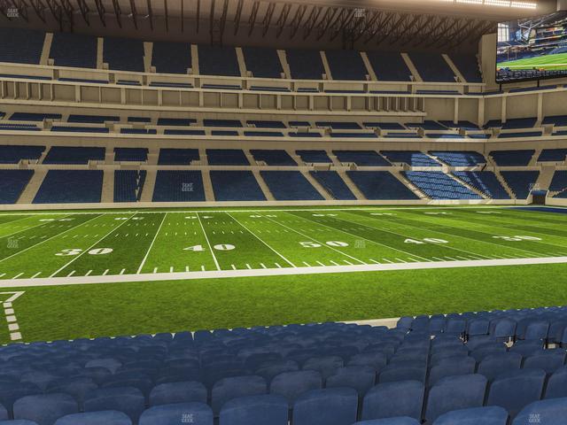 Lucas Oil Stadium - Section 141 Seat View