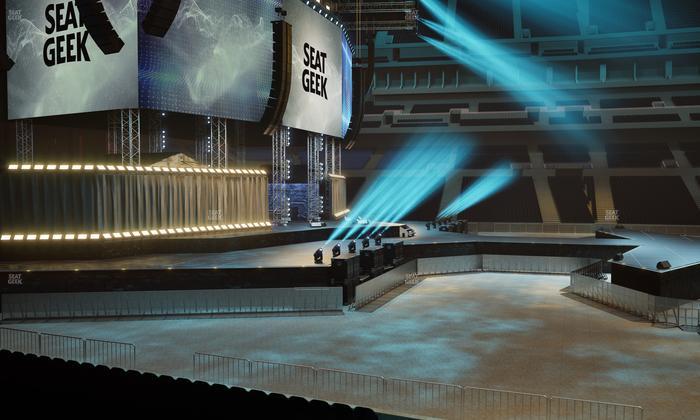 Lucas Oil Stadium - Section 142 Seat View