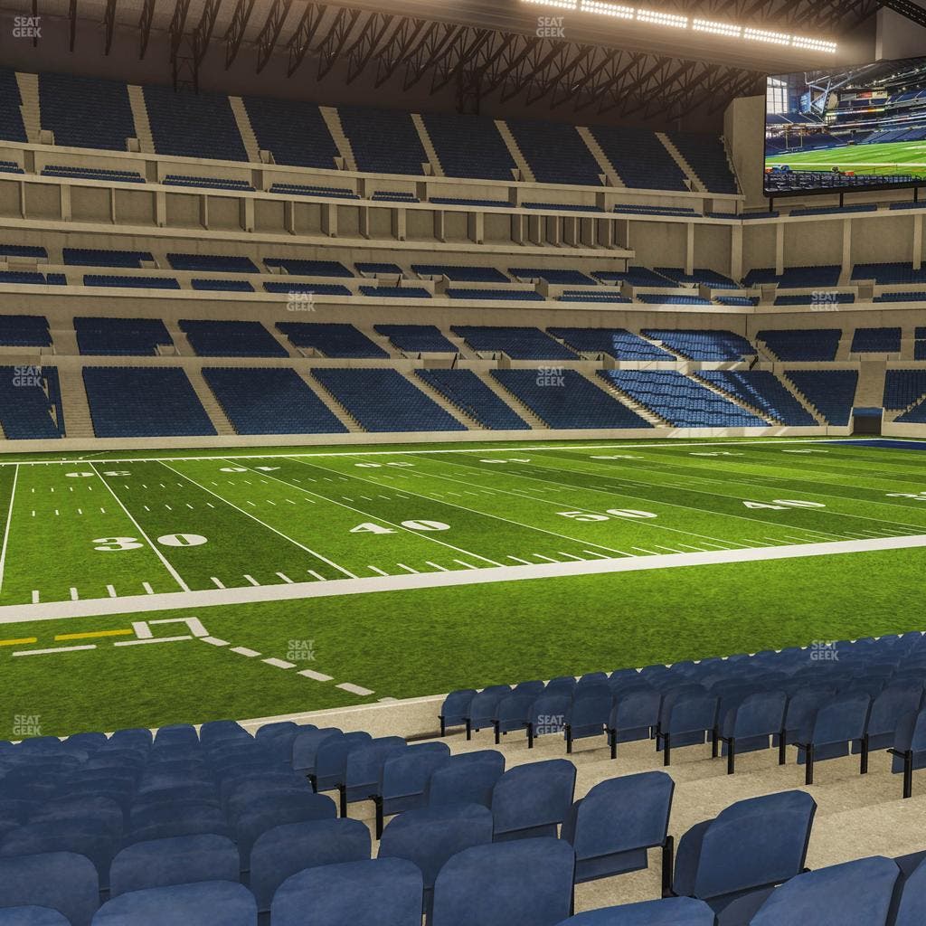 Lucas Oil Stadium - Section 142 Seat View