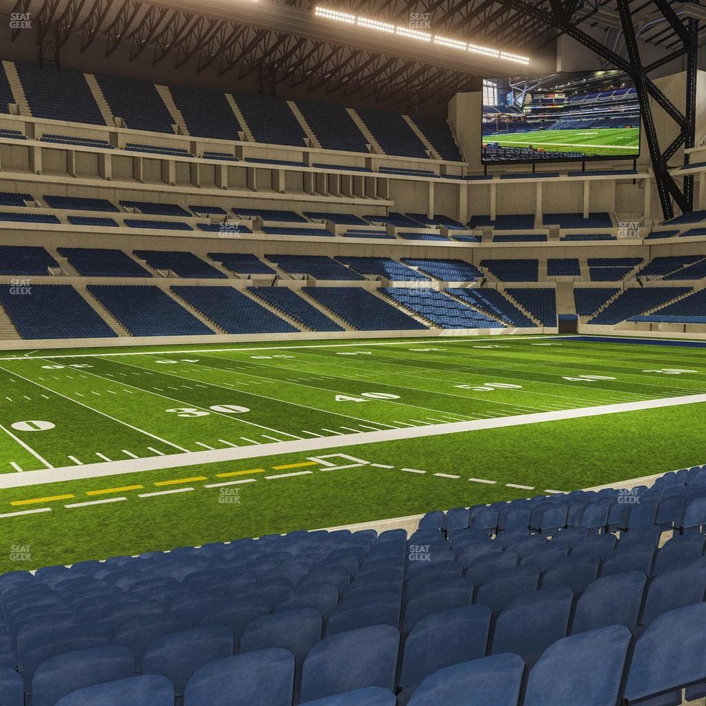 Lucas Oil Stadium - Section 143 Seat View