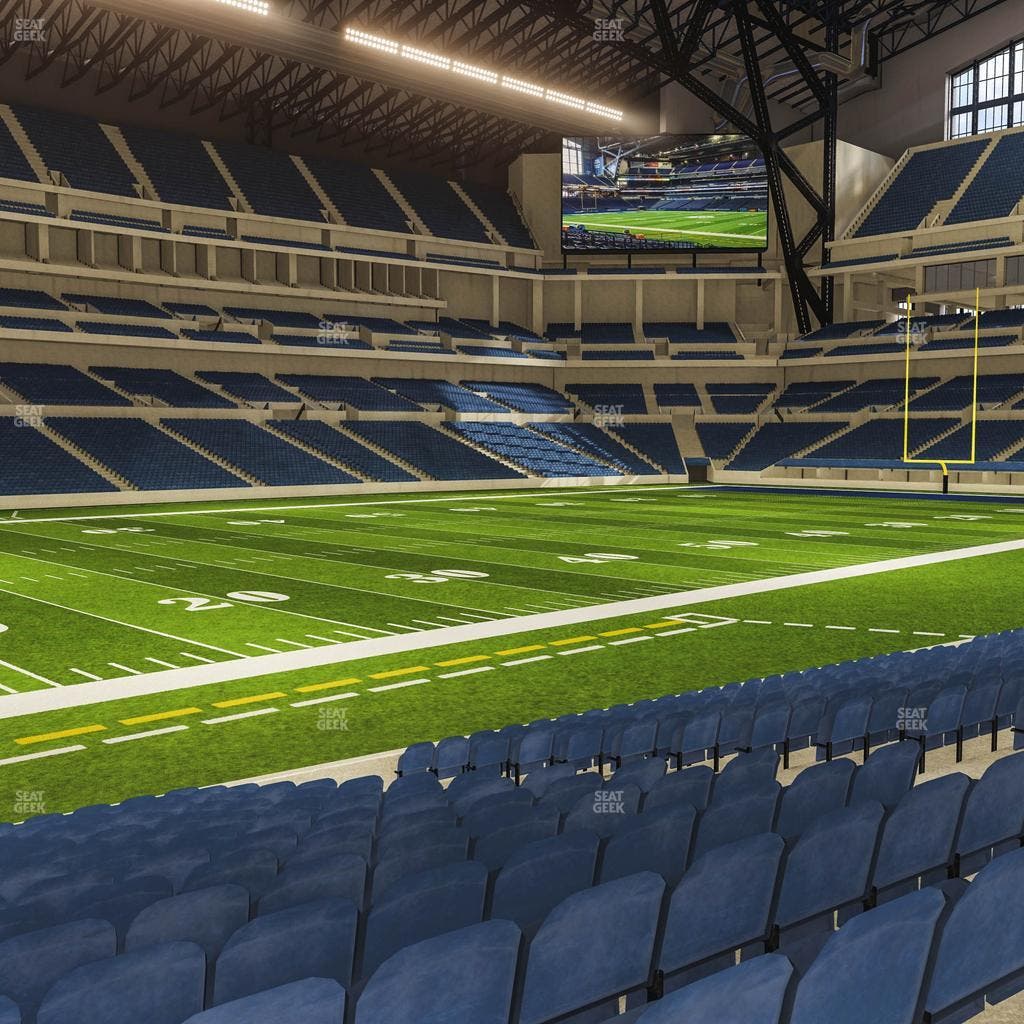 Lucas Oil Stadium - Section 144 Seat View