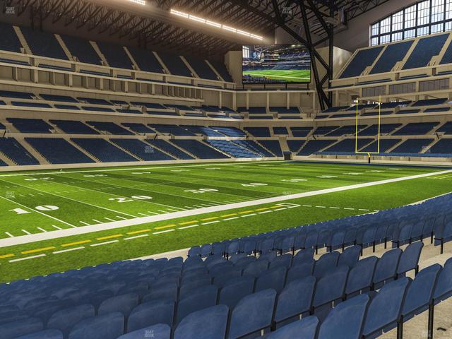 Lucas Oil Stadium - Section 144 Seat View