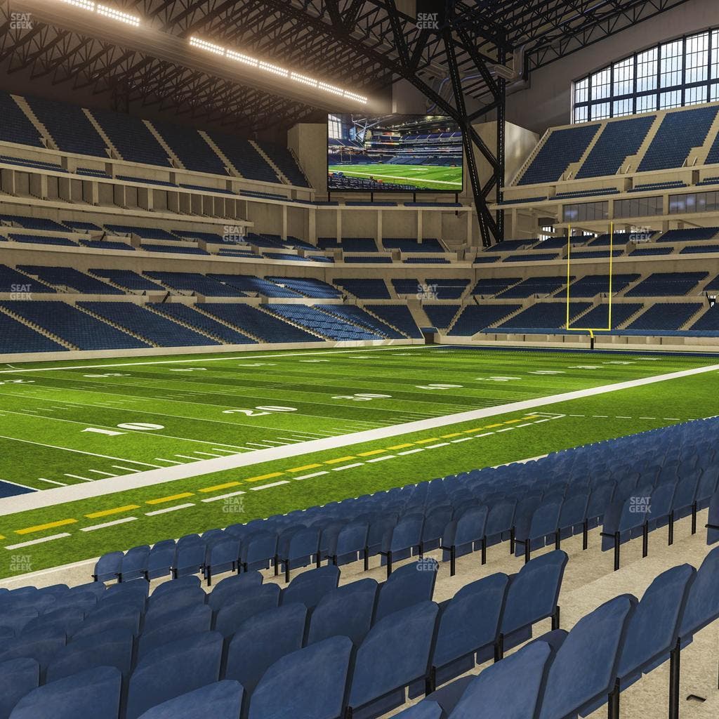 Lucas Oil Stadium - Section 145 Seat View