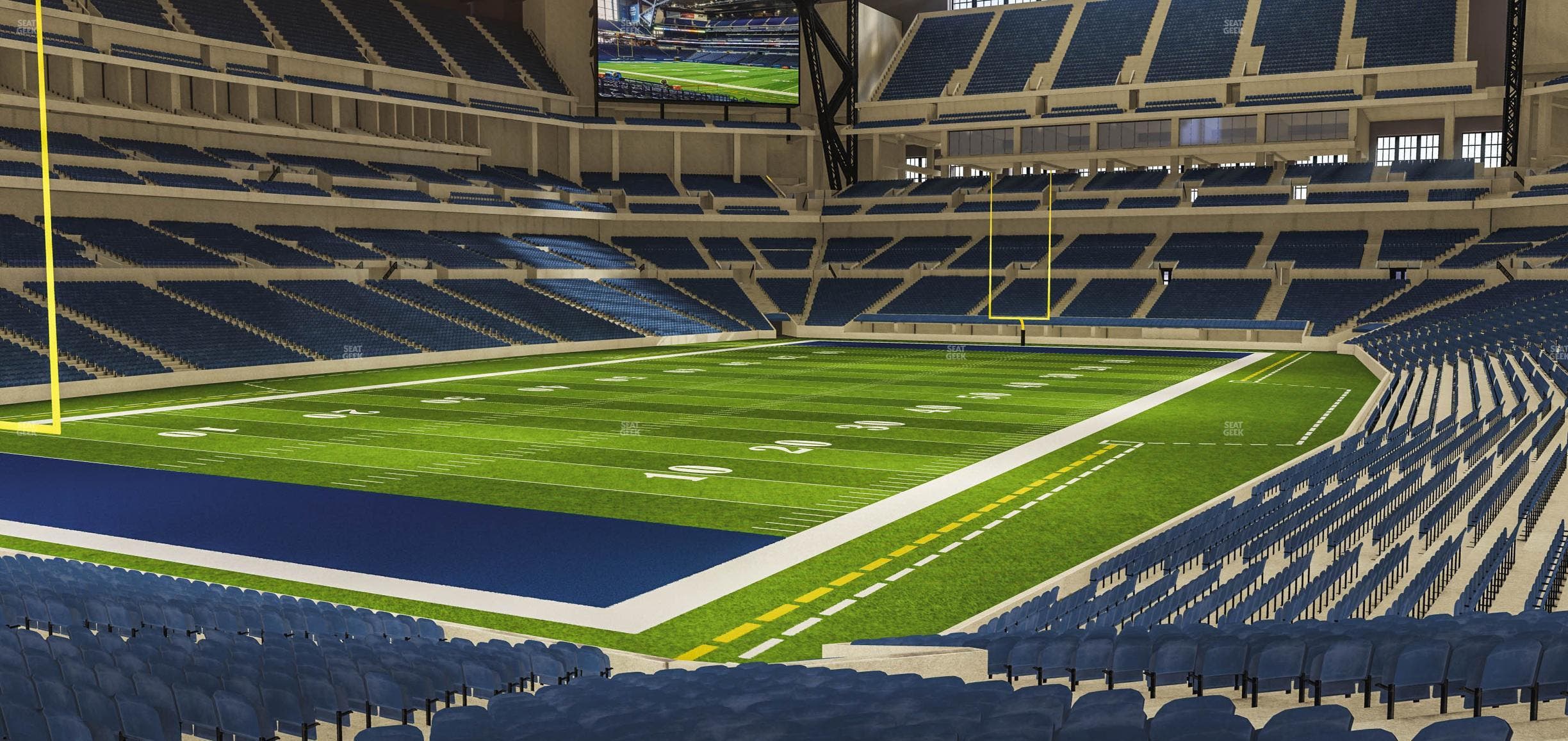 Lucas Oil Stadium - Section 148 Seat View