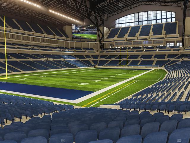 Lucas Oil Stadium - Section 148 Seat View