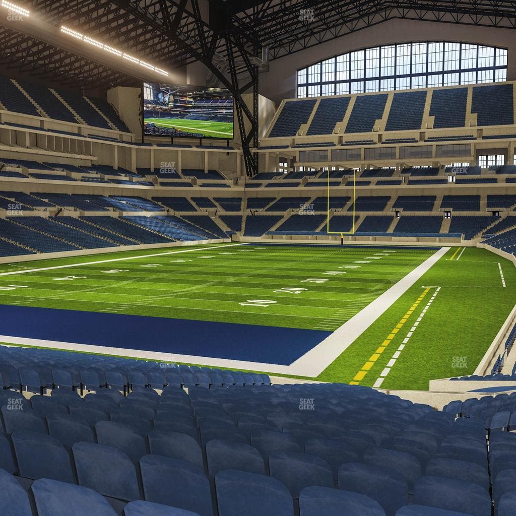 Lucas Oil Stadium - Section 151 Seat View