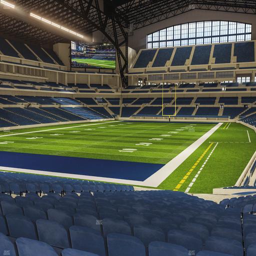 Lucas Oil Stadium - Section 151 Seat View