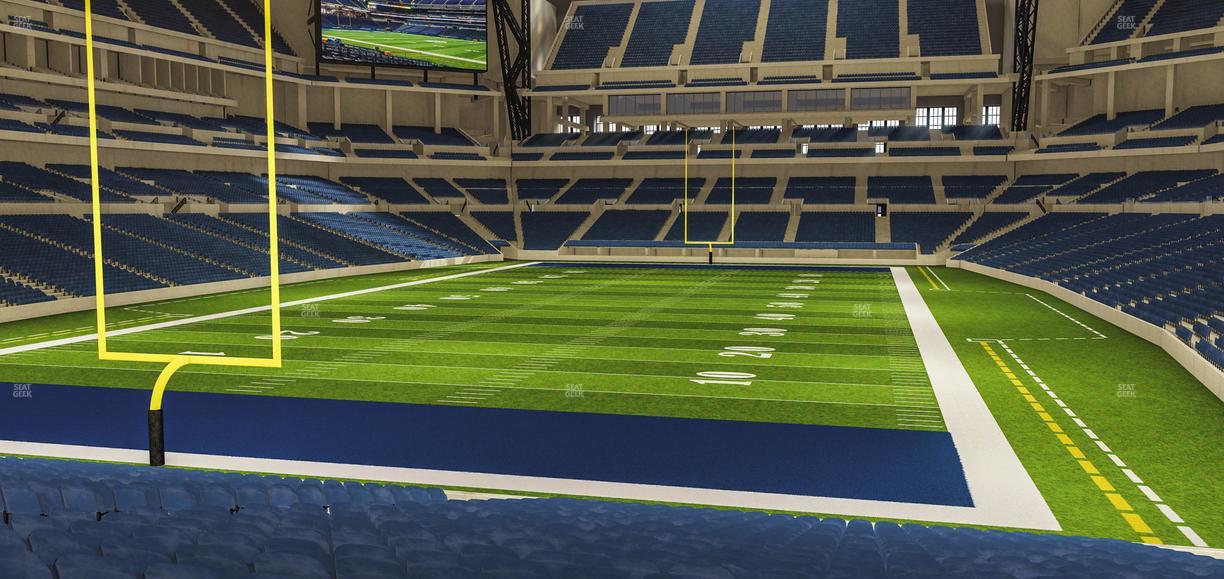 Lucas Oil Stadium - Section 152 Seat View