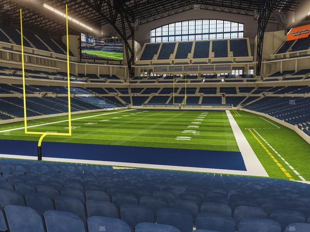 Lucas Oil Stadium - Section 152 Seat View