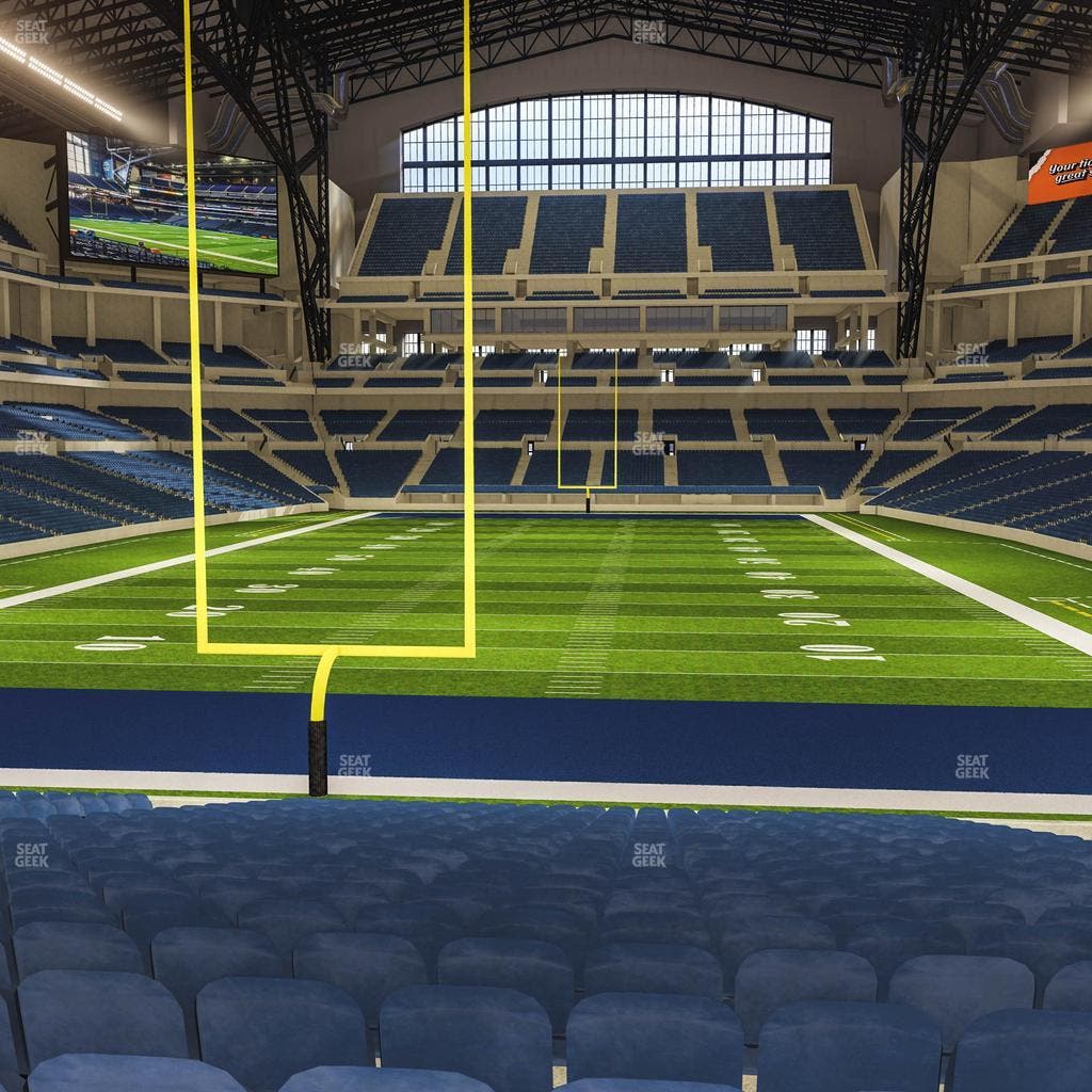Lucas Oil Stadium - Section 153 Seat View
