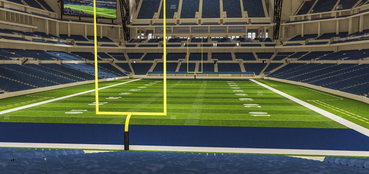 Lucas Oil Stadium - Section 153 Seat View