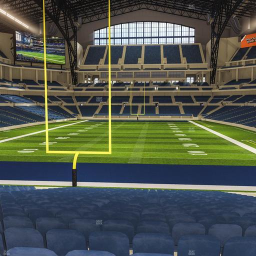 Lucas Oil Stadium - Section 153 Seat View