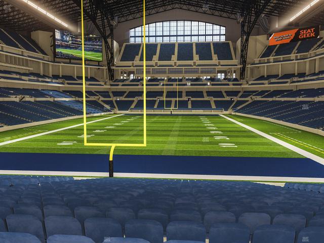 Lucas Oil Stadium - Section 153 Seat View