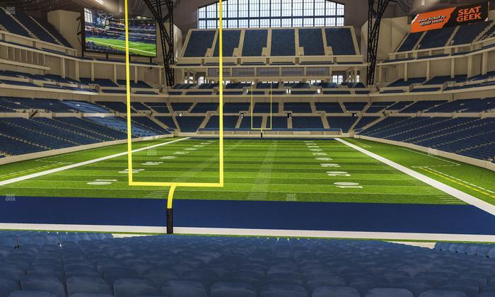 Lucas Oil Stadium - Section 153 Seat View