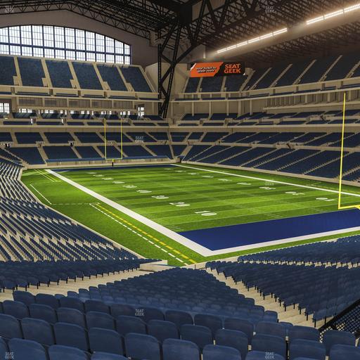 Lucas Oil Stadium - Section 204 Seat View
