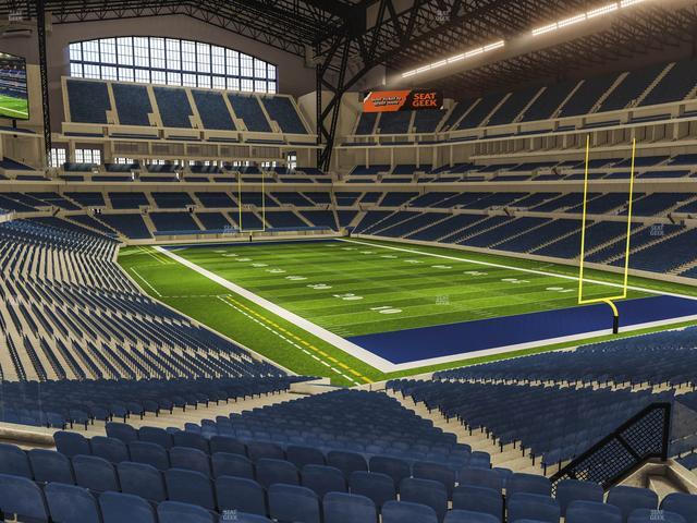 Lucas Oil Stadium - Section 204 Seat View